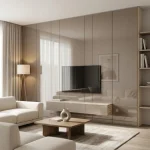 STC Luxurious Marble Finish Bamboo Charcoal Wall Sheet – Dusky Metallic Bronze BC-20 - Image 5