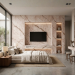 STC High Quality Wall Foam Marble Sticker ADH18 - Bronze Blend - Image 4