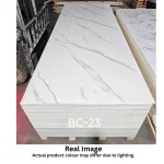 STC Luxurious Marble Finish Bamboo Charcoal Wall Sheet – Ivory White Marble BC-23 - Image 3