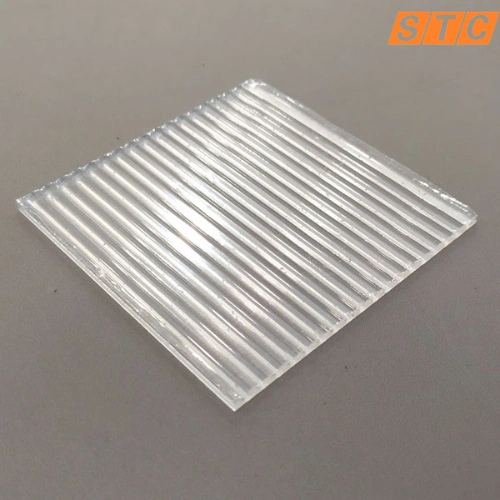 Clear Ripple Acrylic Sheet JYAC003