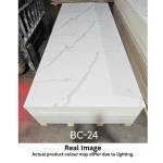 STC Luxurious Marble Finish Bamboo Charcoal Wall Sheet – Pearl White Marble BC-24 - Image 3