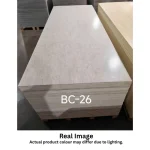 STC Luxurious Marble Finish Bamboo Charcoal Wall Sheet – Champagne Marble Stone BC-26 - Image 3