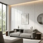 STC Luxurious Marble Finish Bamboo Charcoal Wall Sheet – Champagne Marble Stone BC-26 - Image 4